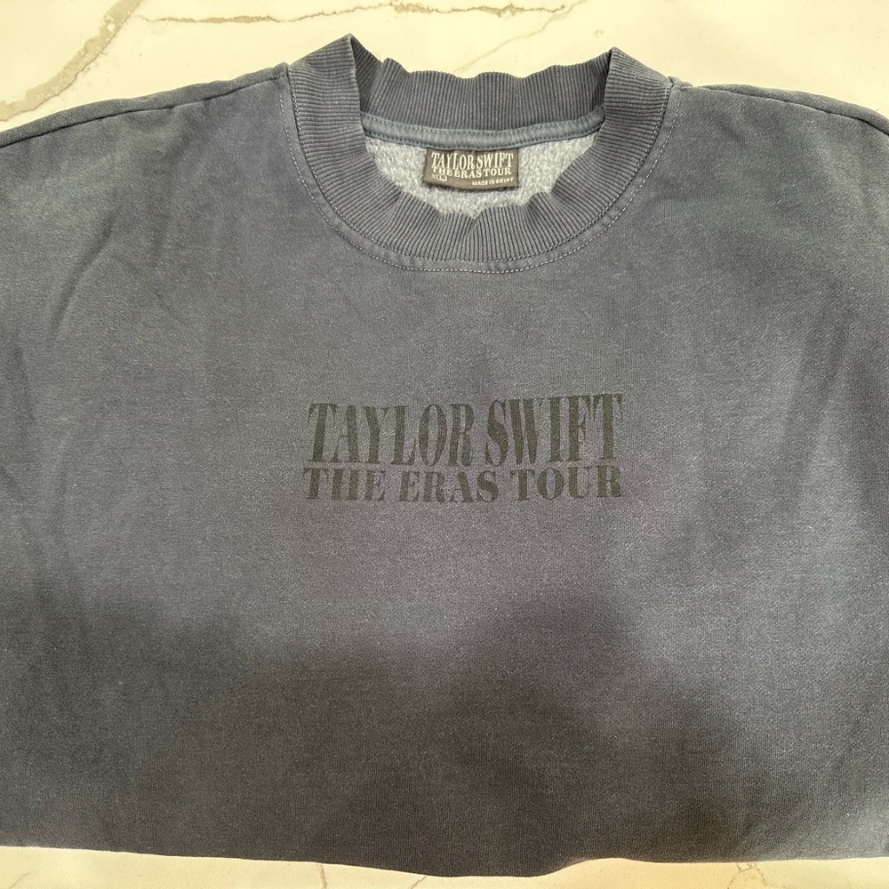 Taylor Swift Eras Tour Blue Crewneck - XL - NWT